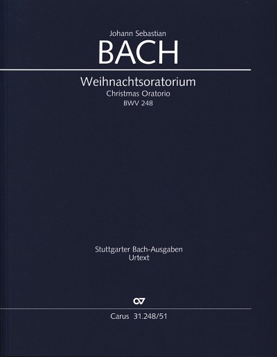 J.S. Bach: Weihnachtsoratorium BWV 248, 5GsGch4OrBc (Part.)