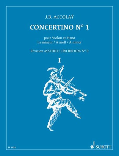 DL: J.-B. Accolay: Concertino Nr. 1 a-Moll, VlKlav