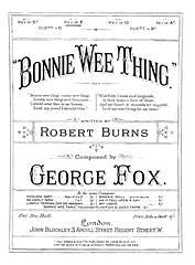 R. Burns et al.: Bonnie Wee Thing