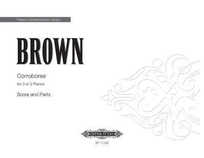 DL: E. Brown: Corroboree, Klav