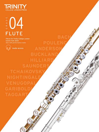 TCL Flute Exam Pieces from 2023: Grade 4, Fl (+OnlAudio)