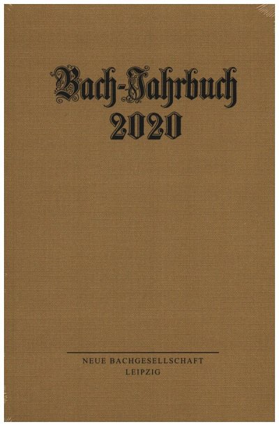 Bach-Jahrbuch 2020 (Bu)