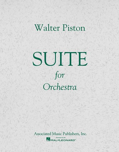 W. Piston: Suite No. 1 for Orchestra, Sinfo (Part.)