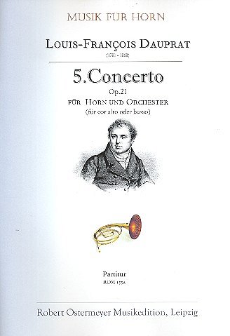 5. Concerto für Horn E-Dur op. 21, HrnOrch (Part.)