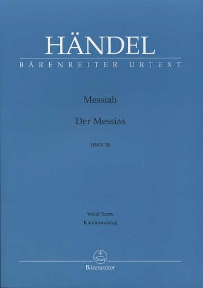 G.F. Händel: Der Messias, 5GesGchOrch (KA)