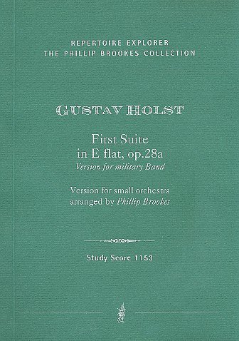 G. Holst: Suite Nr. 1 Es-Dur  op. 28/1, Orch (Stp)