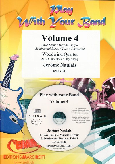 J. Naulais: Play With Your Band Volume 4, 4Hbl (+CD)