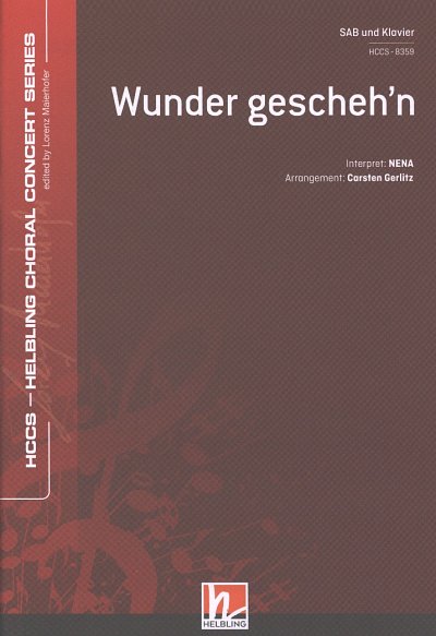 J. Dehmel: Wunder gescheh'n, Gch3Klav (Part.)