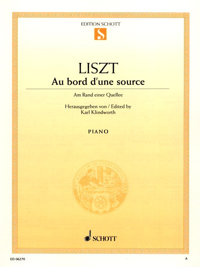 F. Liszt: Au bord d'une source , Klav
