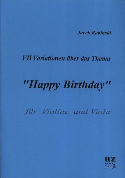Rabinski Jacek: Happy Birthday