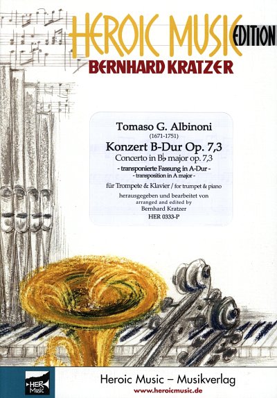 T. Albinoni: Konzert B-Dur Op 7/3 (Fassung In A-Dur)
