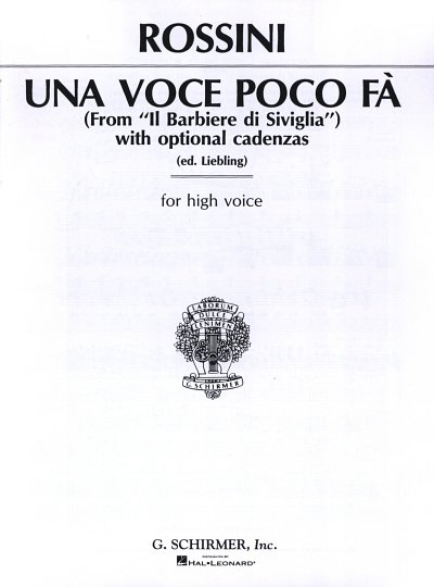 G. Rossini et al.: Una voce poco fa (from Il barbiere di Siviglia)