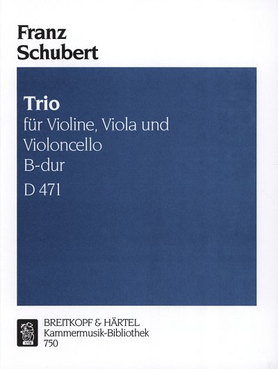 F. Schubert: Trio B-Dur D 471