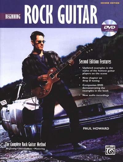 P. Howard: Beginning Rock Guitar, E-Git (+DVD)