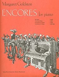 M. Goldston: Encores: Variations in C Major, Klav
