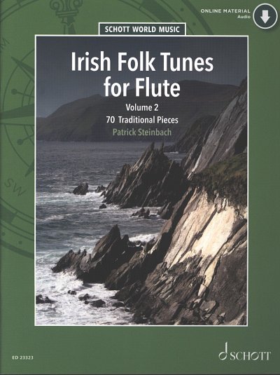 P. Steinbach: Irish Folk Tunes 2, Fl/Bf/Tw (+OnlAudio)