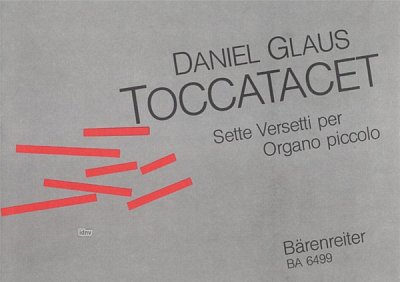 D. Glaus: Toccatacet (1986), Org (Sppa)