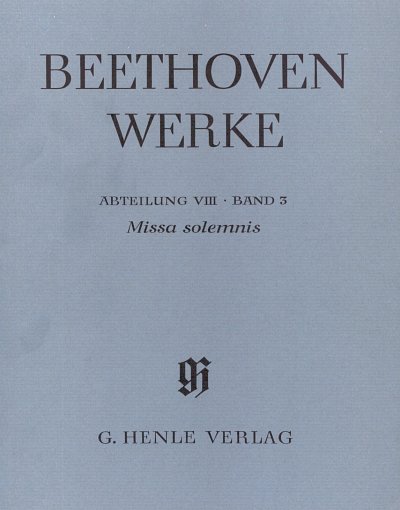 AQ: L. v. Beethoven: Missa solemnis D-Dur op. 12, G (B-Ware)