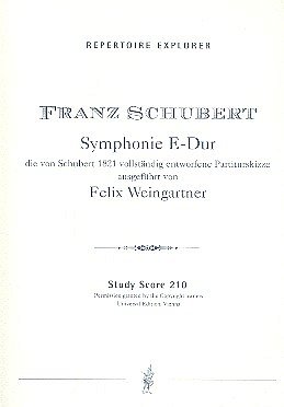 F. Schubert: Sinfonie E-Dur, Sinfo (Stp)