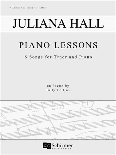 J. Hall: Piano Lessons, GesTeKlav (KA)