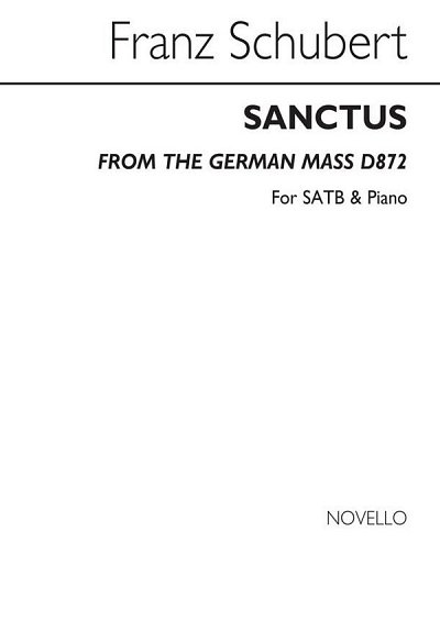 F. Schubert: Sanctus From The German Mass (D, GchKlav (Chpa)