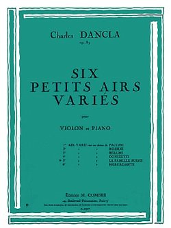 C. Dancla: Air varié n°5 sur un thème de la , VlKlav (Part.)