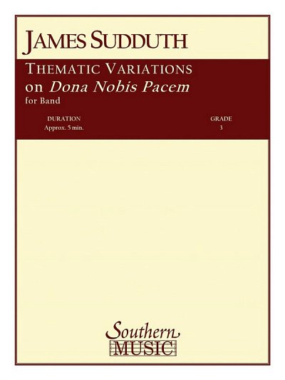 Thematic Variations on Dona Nobis Pacem, Blaso (Part.)