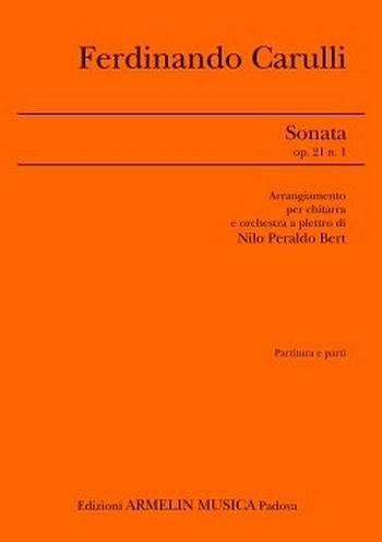 F. Carulli: Sonata, Op. 21 No. 1 (Pa+St)