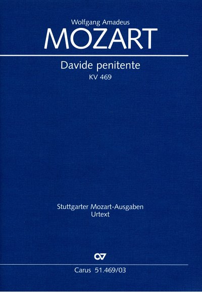 W.A. Mozart: Davide Penitente Kv 469