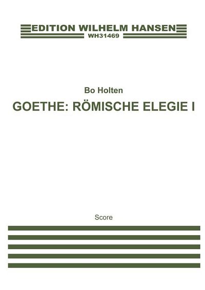 B. Holten: Römische Elegie I