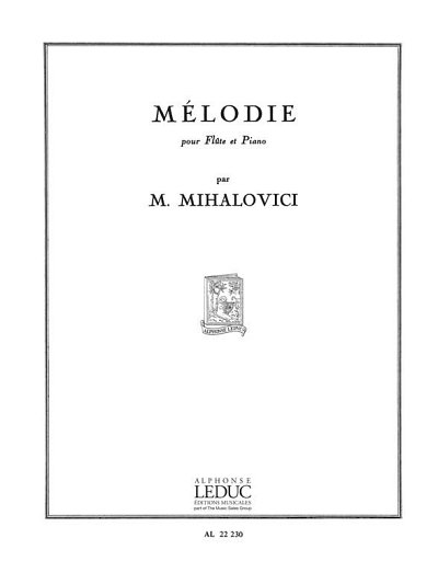 M. Mihalovici: Melodie, FlKlav (KlavpaSt)