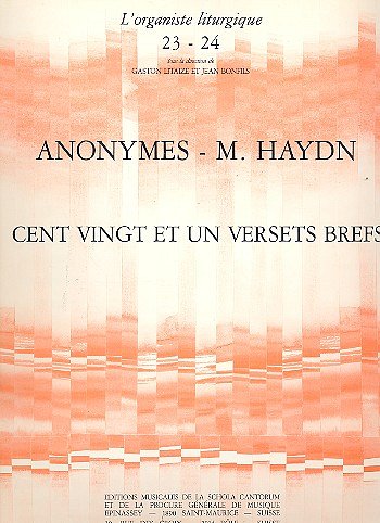 A./.H.M. (1737-1806): Cent Vingt et un Versets Bre., Orgel