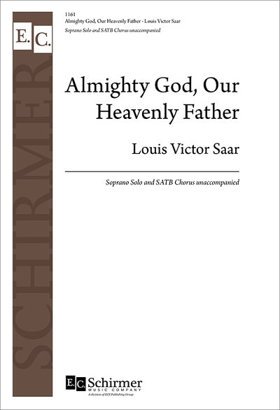 L.V. Saar: Almighty God, Our Heavenly Fathe, Gch;Klav (Chpa)