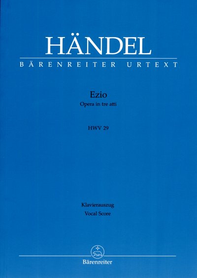 G.F. Händel: Ezio HWV 29, GesOrch (KA)