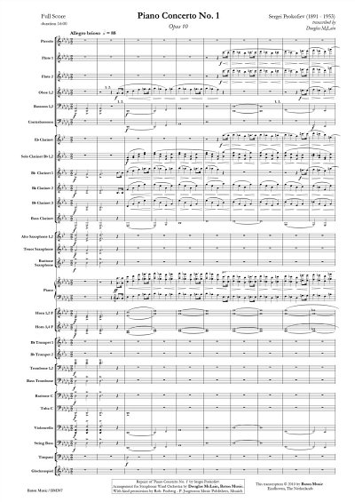 S. Prokofjew: Piano Concerto No.1 (Pa+St)