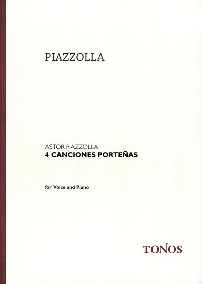 A. Piazzolla: 4 Canciones Porteñas, GesKlav