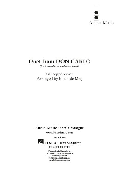 G. Verdi: Duet from "Don Carlo"