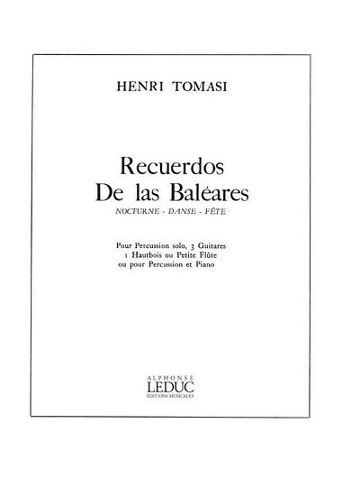 H. Tomasi: Recuerdos de las Baleares (Part.)