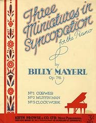 B. Mayerl: Cobweb (from 'Three Miniatures In Syncopation Op.76')