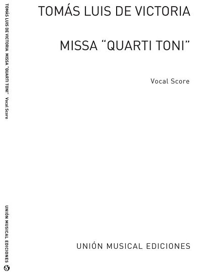 Quarti Toni Misa Completa 4, Ch (KA)