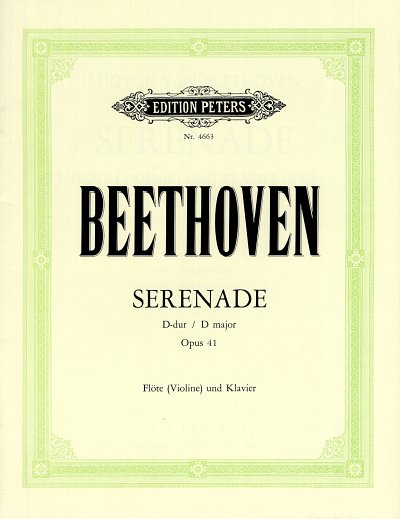 L. v. Beethoven: Serenade D-Dur Op 41