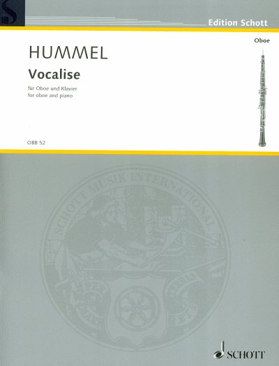 B. Hummel: Vocalise, ObKlav (KlavpaSt)
