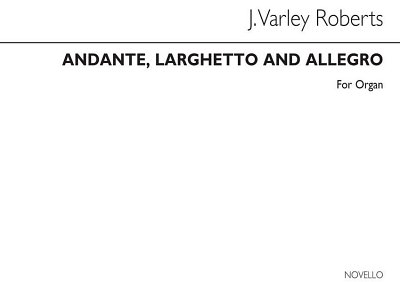 Andante Larghetto And Allegro, Org