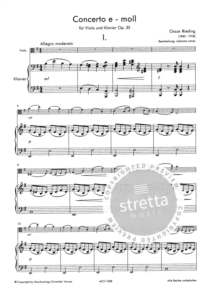 O. Rieding: Concertino E-Moll Op 35 (1)