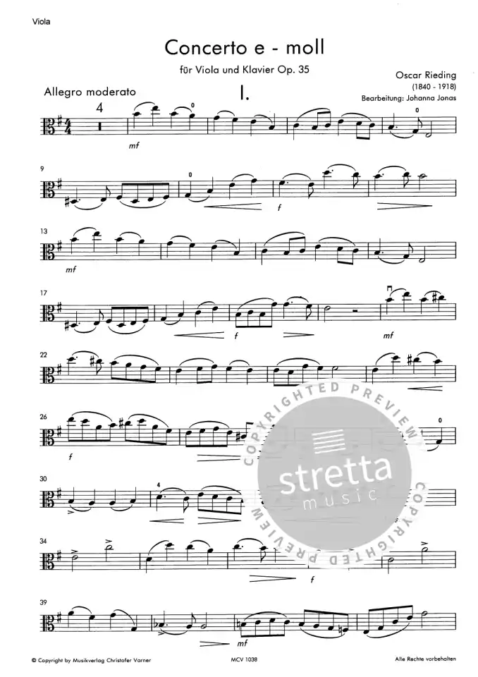 O. Rieding: Concertino E-Moll Op 35 (2)