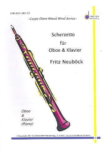 F. Neuböck: Scherzetto für Oboe und Klavi, ObKlav (KlavpaSt)