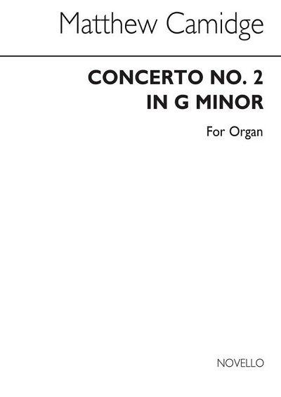 Concerto No 2 In G Minor For, Org