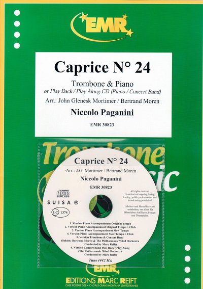 N. Paganini: Caprice No. 24, PosKlav (+CD)