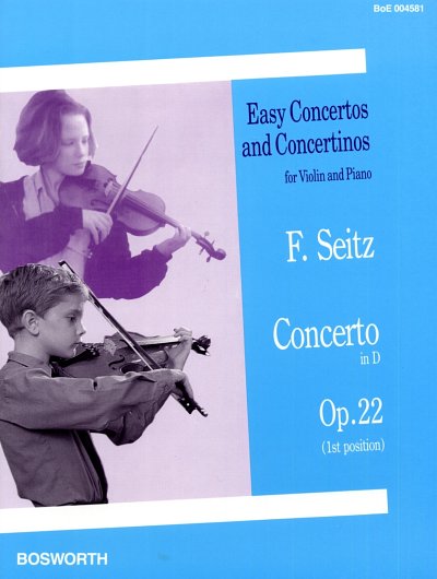 F. Seitz: Concerto in D Op. 22 (Schüler-C, VlKlav (KlavpaSt)
