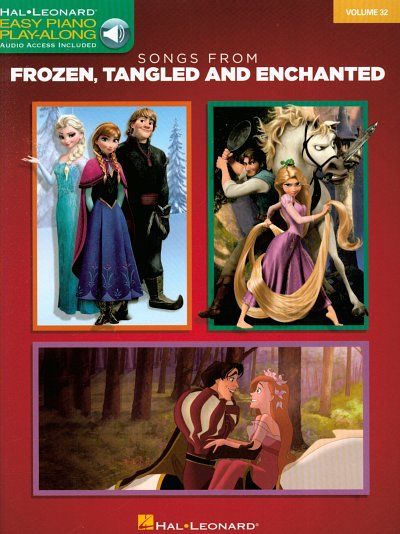 Songs from Frozen, Tangled and Enchanted, Klav (+OnlAudio)